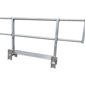 Adjustable chassis guard rail frame