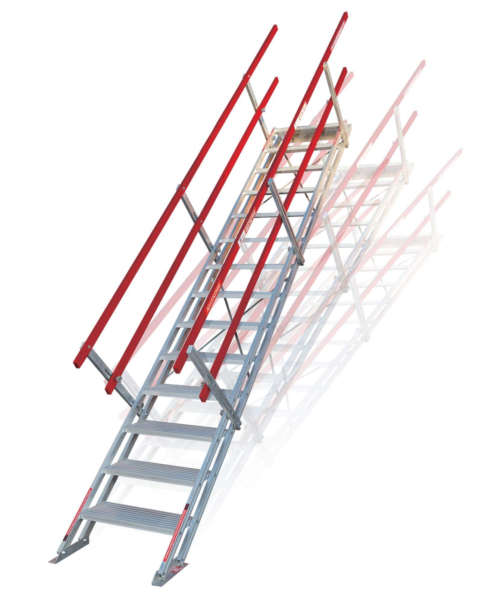 aluminium portable adjustastairs