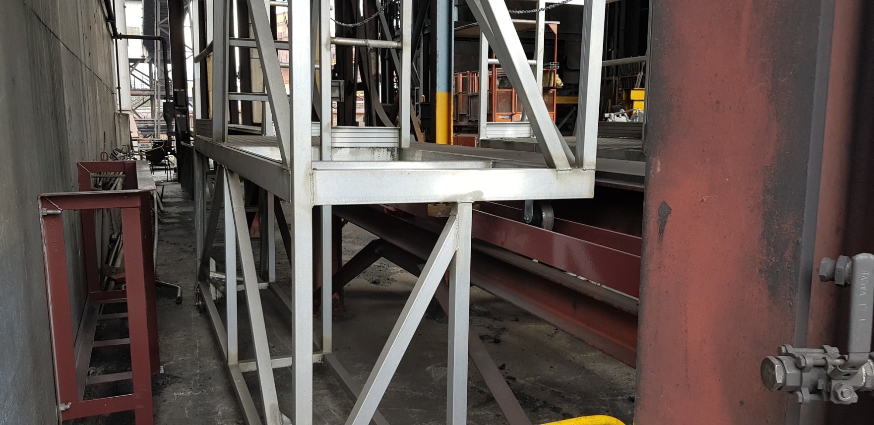 Dual Level Train Maintenance Platform | By SafeSmart Access