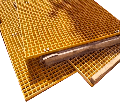 Heavy Duty Square Mesh FRP Walkway Panels