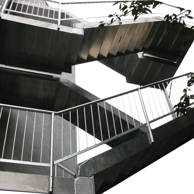 Fixed Aluminium Stairs