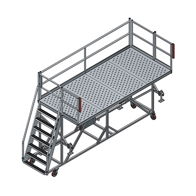 Cantilevered Tunnel Access Platforms