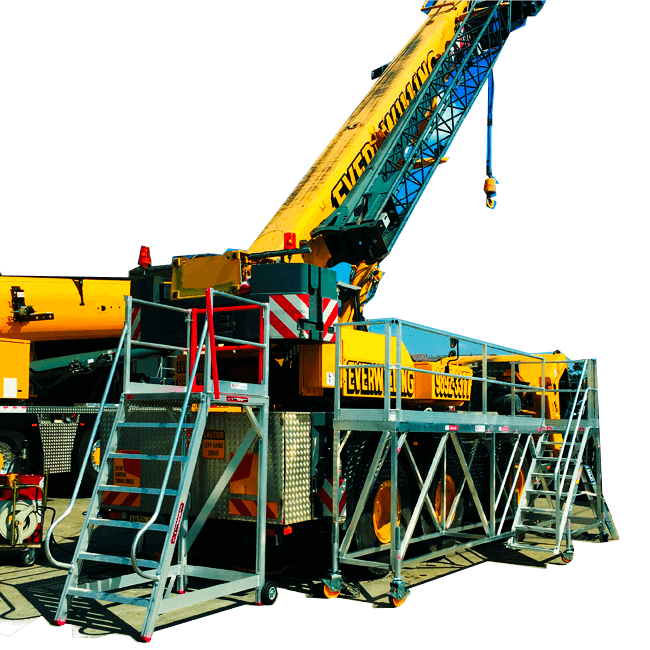 Crane Side Access Stand