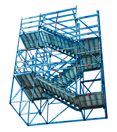 Craneable Stair Towers