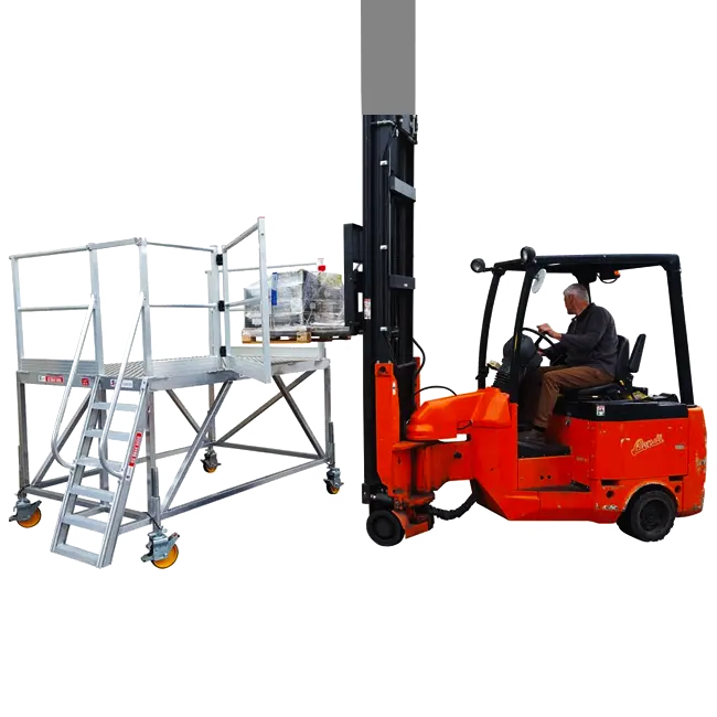 Custom Portable Rear Unloading Platform