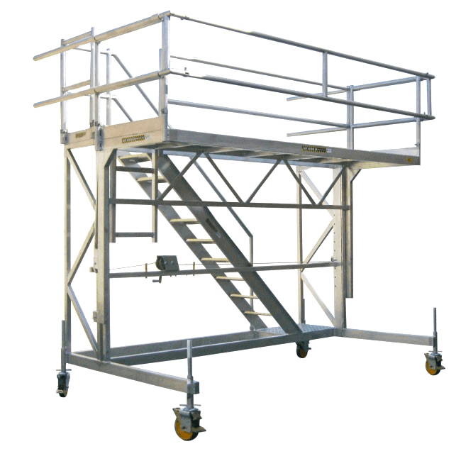 Height Adjustable Cantilever Platform Aviation Work Platforms