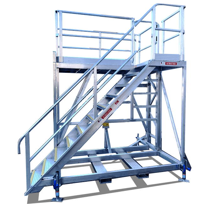 Multi-Purpose Height-Adjustable Mining Platform