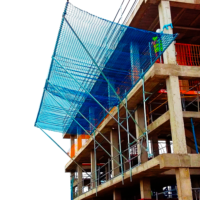 Catch fan netting