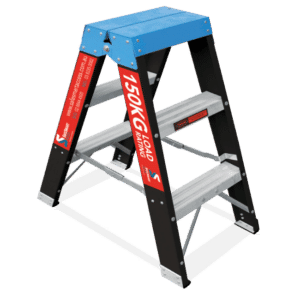 g trade series double sided ladders fibreglass