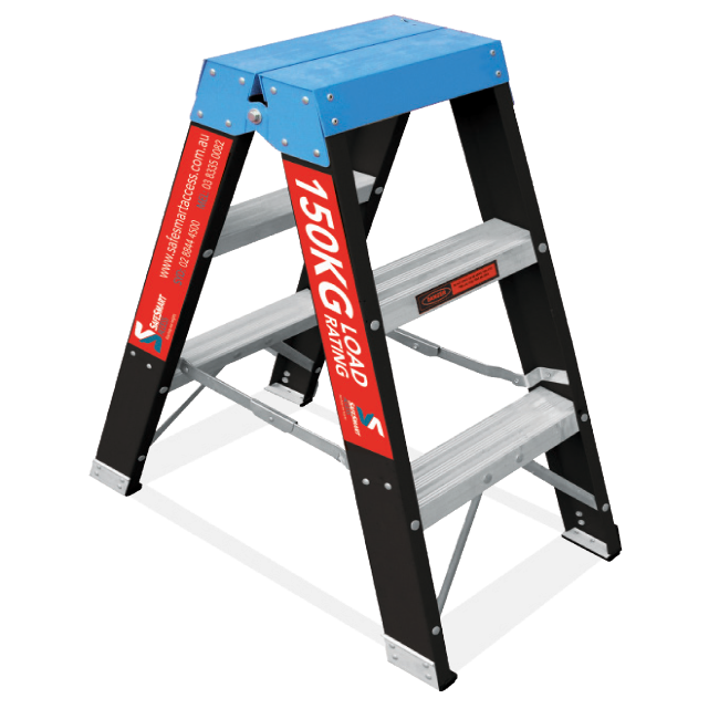Trade clearance step ladders