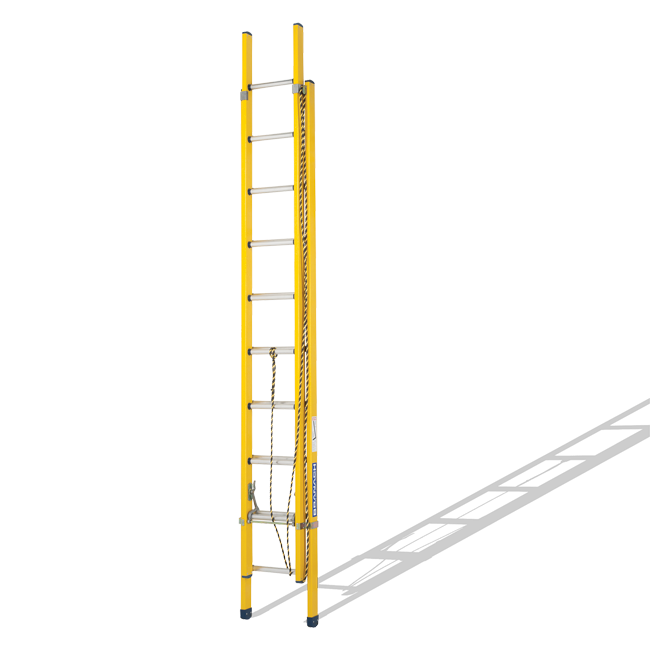Trademaster Fibreglass Extension Ladder