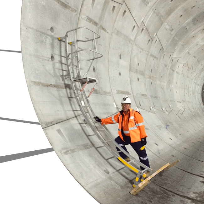 Tunnel Access Ladders