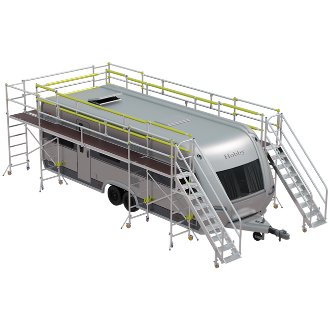 U-Shaped Vehicle Access Platform