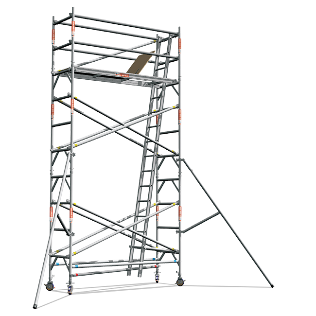 Professional Series Aluminium Scaffold Towers - Single Width