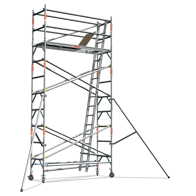 Professional Series Aluminium Scaffold Towers - Single Width