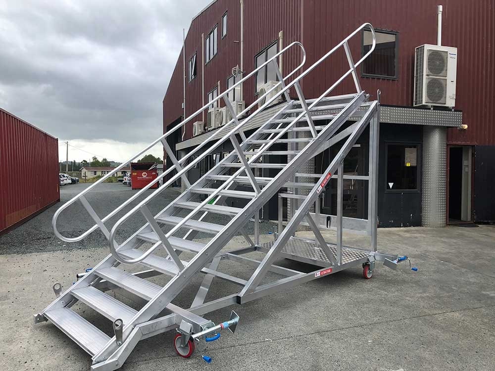 Temporary Stairs for Construction | from SafeSmart Access