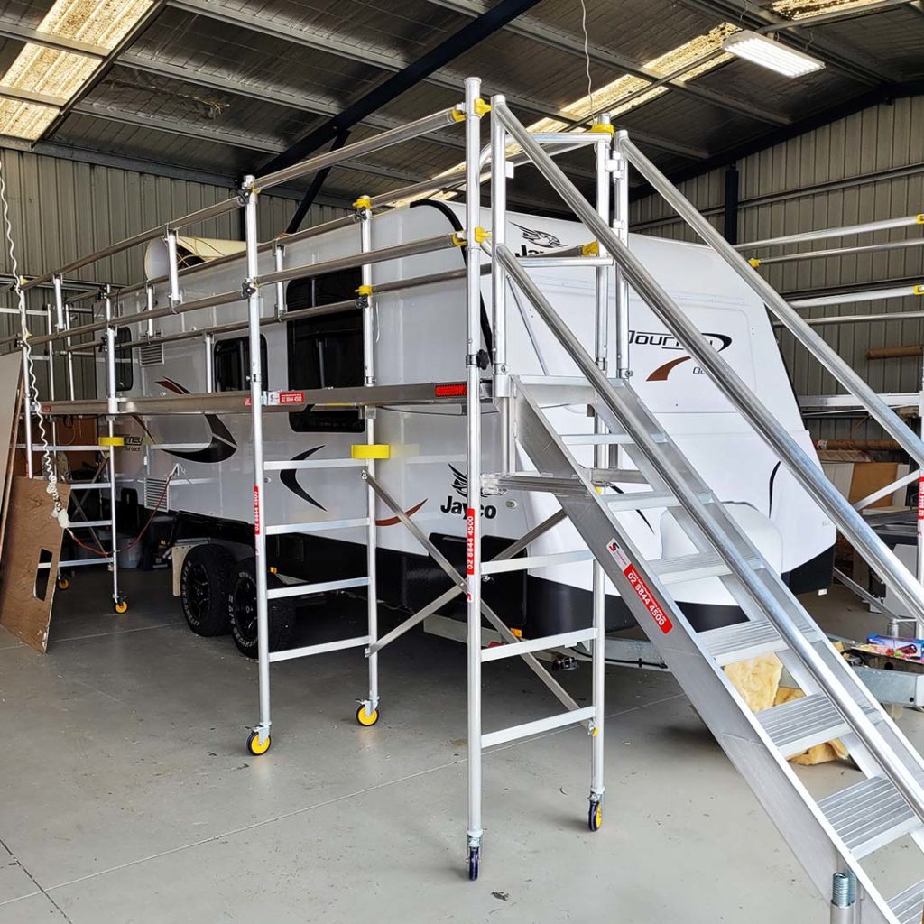 jayco mobile scaffolding transport workshop