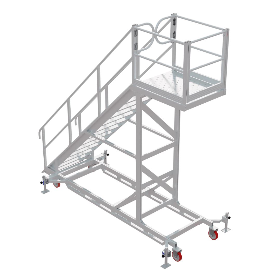 Mining Haul Truck Chassis Access Platform