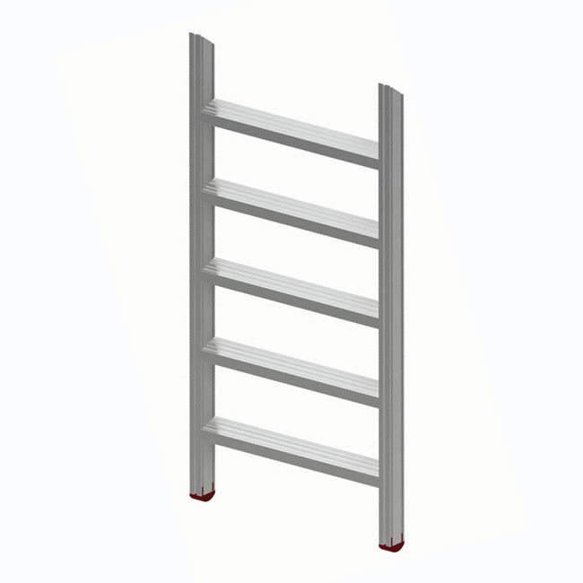 Modular Step Over Vertical Ladders