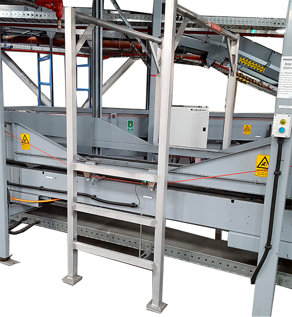 Vertical Ladder Access Modular Stepover