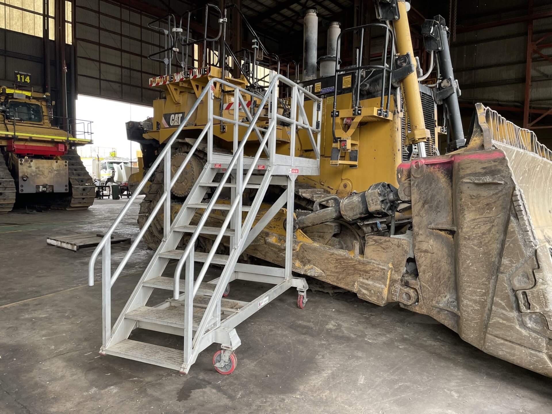 Work Platforms for Mining Machinery and Workshop