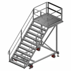 2.6mH Stair Platform 0.6mm Cantilever