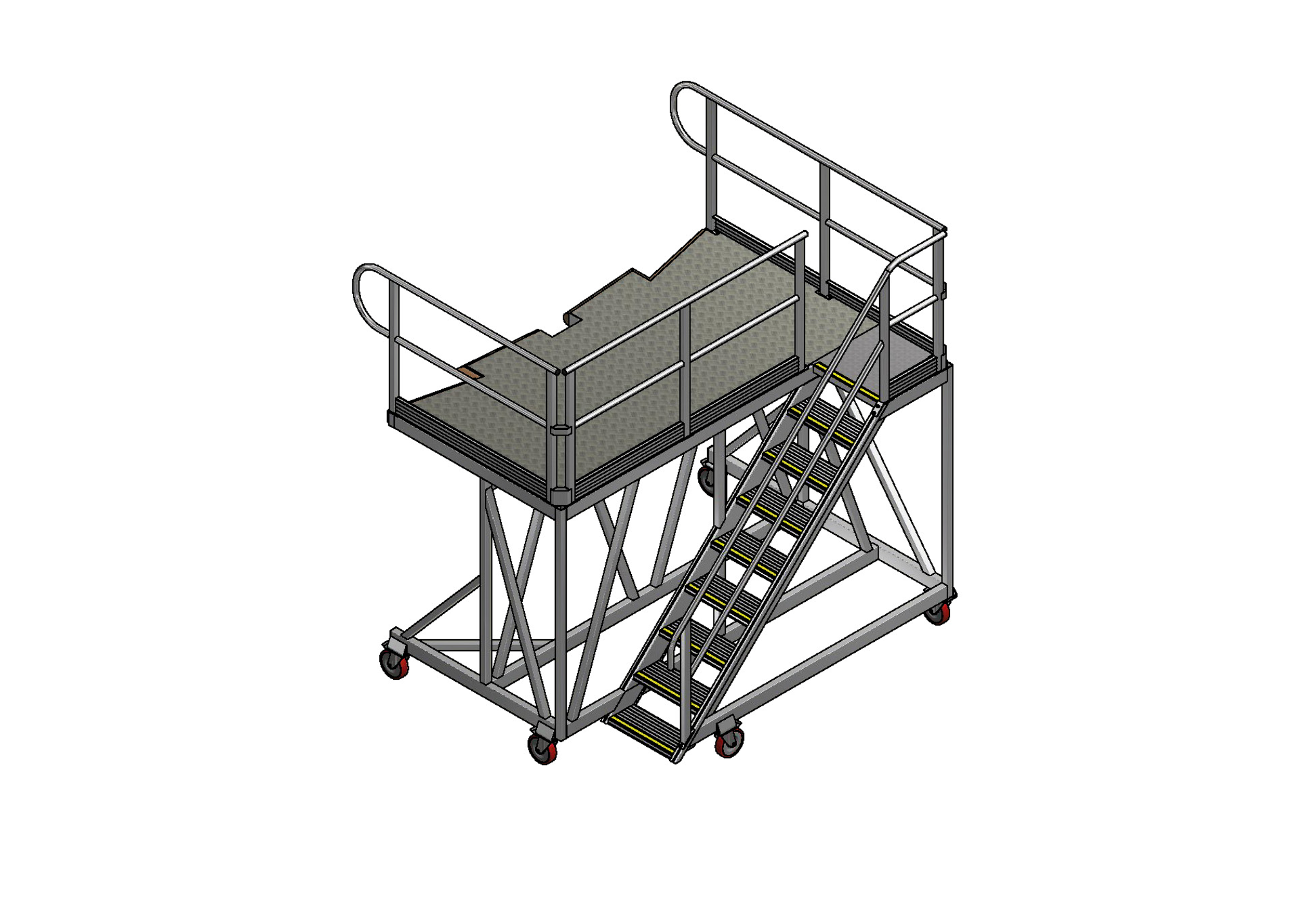 Train Windscreen Access Platform