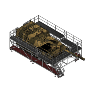 Tank Access Split Level Platform5 1