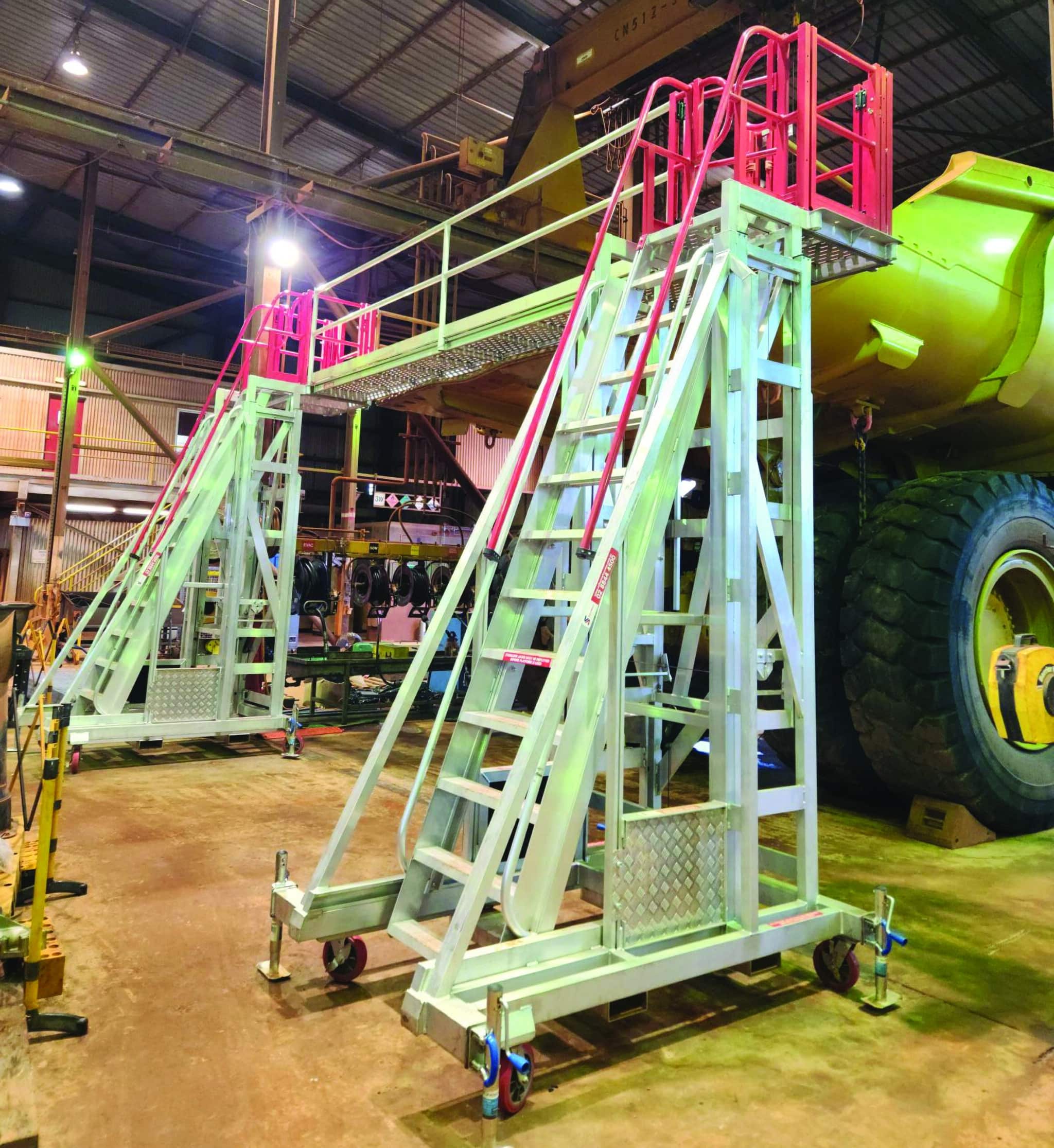 SafeSmart Access Enhances Mining Safety with an Innovative Work Platform