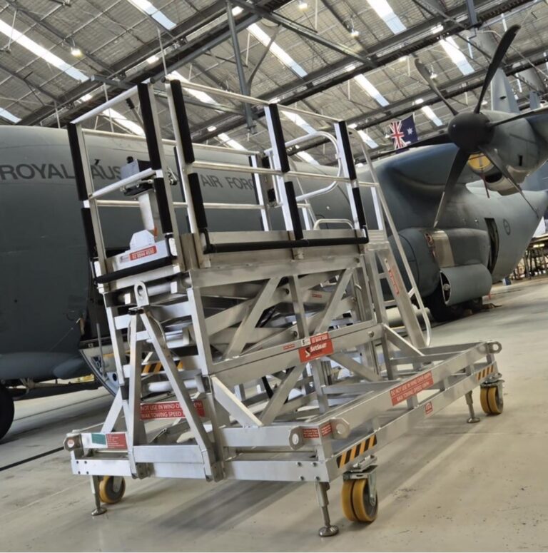 C 130 Engine Flap Maintenance Stand
