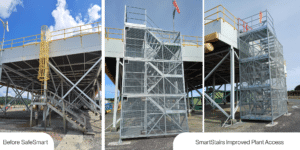 Safety Stairs Insustrial Plant Safety Stairs Insustrial Plant