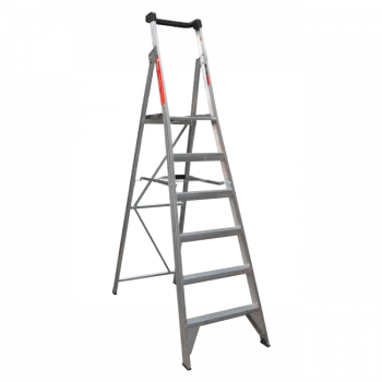 g trade series platform ladder aluminium 1